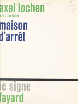 cover image of Maison d'arrêt